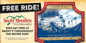 Western Idaho Fair - Kids Eat Free at Smoky Mountain!
