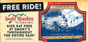 Western Idaho Fair - Kids Eat Free at Smoky Mountain!