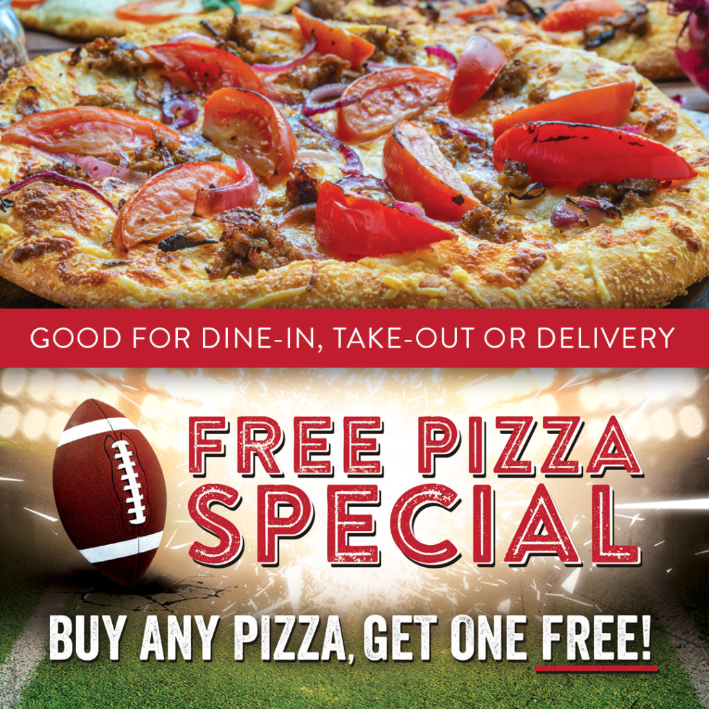 Buy One Pizza, Get One Free