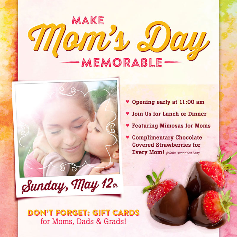 Make Mother's Day Special at Smoky Mountain!