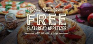 Free Appetizer Happy New Year