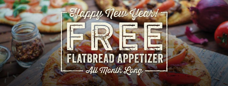 Free Appetizer Happy New Year