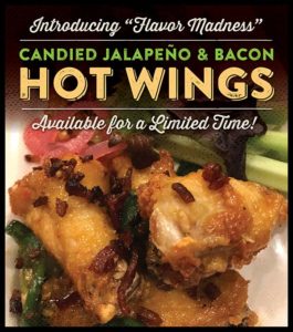 Candied Jalapeño & Bacon Hot Wings